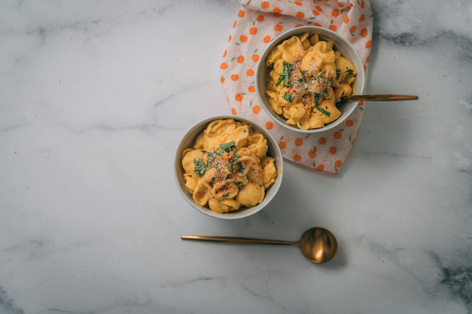 Creamy stovetop mac and cheese in a pot